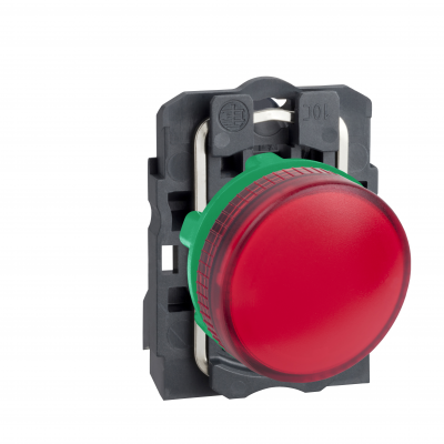 Harmony XB5 Lampka sygnalizacyjna zerwona bez żarówki 250V XB5AV64 SCHNEIDER (XB5AV64)