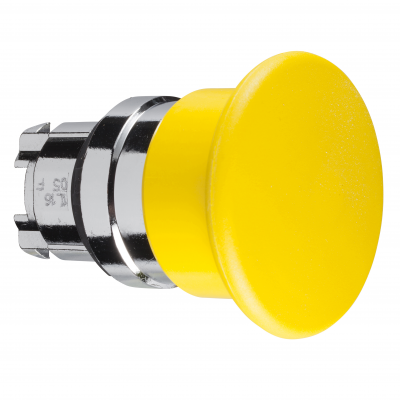 Harmony XB4 Przycisk grzybek fi40 żółty z samopowrotem metalowy ZB4BC5 SCHNEIDER (ZB4BC5)