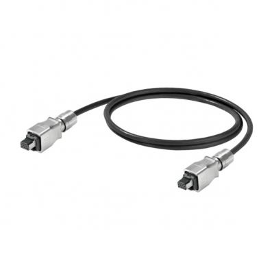 WEIDMULLER IE-KSF-PKV14M-KLROB-1.5M (zmontowany) hybrydowy przewód przesyłu danych, czarny (podobny do RAL 9005), 30 V 1103660015 /1szt./ (1103660015)