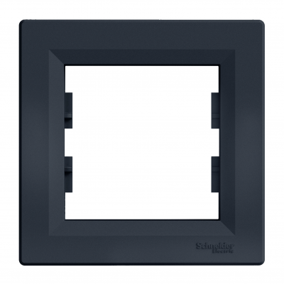 Asfora ramka pojedyncza 1-krotna pozioma antracyt EPH5800171 SCHNEIDER (EPH5800171)