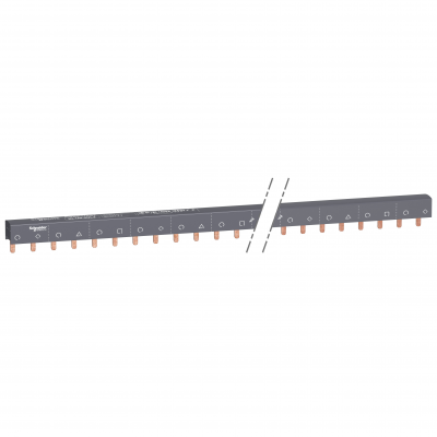 Szyna sztyftowa Acti9 N-L1-N-L2-N-L3 A9XPH557 100A 3P+N 57 modułów A9XPH557 SCHNEIDER (A9XPH557)