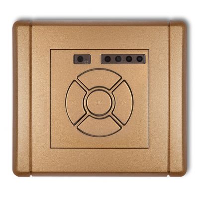 KARLIK FLEXI Elektroniczny sterownik roletowy (sterowanie lokalne) złoty metalik 8FSR-1 (8FSR-1)