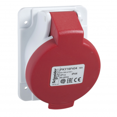 GNIAZDO16A 2P-E 380-415V IP44 50-60HZ PKY16F433 SCHNEIDER (PKY16F433)