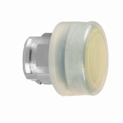 Harmony XB4 Przycisk płaski fi22 żółty z samopowrotem bez podświetlenia okrągły metalowy ZB4BPA5 SCHNEIDER (ZB4BPA5)