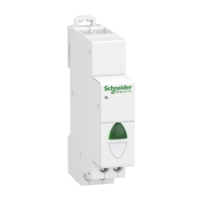 Lampka pojedyncza Acti9 iIL-1-G-230 zielona 110-230 VAC 110-130 VDC A9E18321 SCHNEIDER (A9E18321)