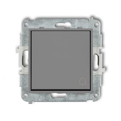 KARLIK MINI Mechanizm łącznika zwierny dzwonek szary mat 27MWP-4 (27MWP-4)