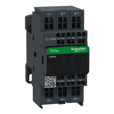 Stycznik mocy TeSys D [AC-3] 9A 3P 1NO 1NC cewka 230VAC zaciski sprężynowe LC1D093P7 SCHNEIDER (LC1D093P7)