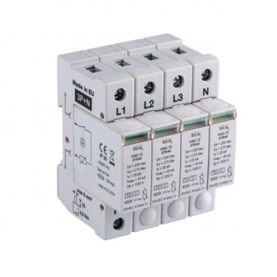Ogranicznik przepięć KSD-T2 275/160 3P+N KANLUX (23133)