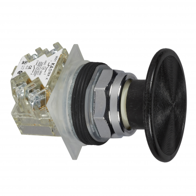 Harmony 9001K Przycisk grzybek fi35 czarny wkręcany napęd 2 położeniowy metalowy 1Z+1R 9001KR25BH13 SCHNEIDER (9001KR25BH13)