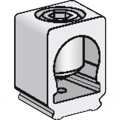 Oznaczniki 3 końcówki kablowe - 15 to 150 A - set of 3 AL150HDS SCHNEIDER (AL150HDS)