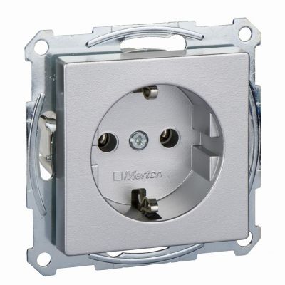 GNIAZDO SCHUKO B.PRZESŁ. ALU. SYS. M MTN2301-0460 SCHNEIDER (MTN2301-0460)