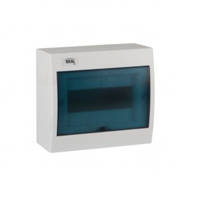 KDB-S08T Rozdzielnica natynkowa 1x8 plastikowa IP30 23611 KANLUX (23611)
