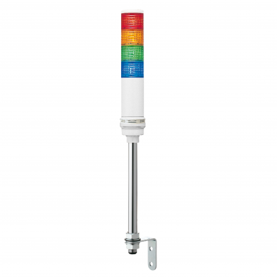 Harmony XVC Kolumna świetlna z buczykiem fi60 4 elementy światło ciągłe/migające LED 24V XVC6B45S SCHNEIDER (XVC6B45S)