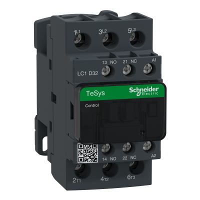 Stycznik mocy TeSys DAC3 32A 3P 1Z 1R cewka 230V AC LC1D32P7 SCHNEIDER (LC1D32P7)