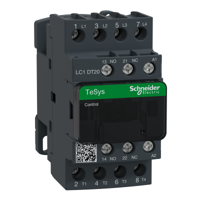 Stycznik mocy TeSys D AC1 20A 4P 1Z 1R cewka 415VAC zaciski skrzynkowe LC1DT20N7 SCHNEIDER (LC1DT20N7)