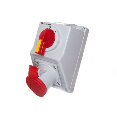 Zestaw instalacyjny z gniazdem 4P (0-I) 32A IP54 C32-18 974001 ELEKTROMET (974001)