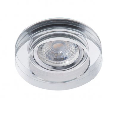 Oprawa punktowa 1x50W Gx5,3 kl.III 12V IP20 MORTA B CT-DSO50-SR srebrna 22117 KANLUX (22117)