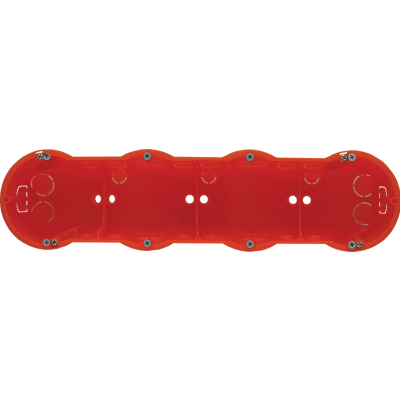 PUSZKA PODTYNKOWA POCZWÓRNA Z WKRĘTAMI GŁ.61 MM (302594)