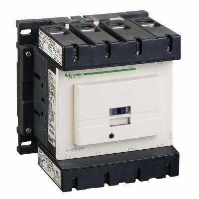 Stycznik mocy TeSys D [AC-3] 200A 4P 4Z cewka 240VAC zaciski skrzynkowe LC1D115004U7 SCHNEIDER (LC1D115004U7)