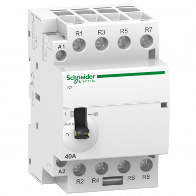 Stycznik modułowy Acti9 iCT50r63-40-24 63A 4Z 50/60Hz 24 VAC A9C21164 SCHNEIDER (A9C21164)