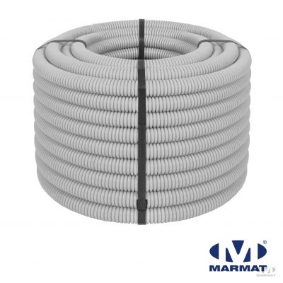 Peszel rura elektroinstalacyjna giętka karbowana nierozprzestrzeniająca płomienia RGp 40/32 EKO 320N z pilotem (25MB) (68282)