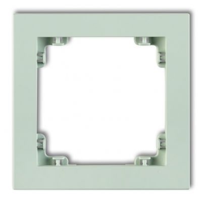 KARLIK DECO Ramka pojedyncza z tworzywa DECO Pastel Matt miętowy 46DR-1 (46DR-1)
