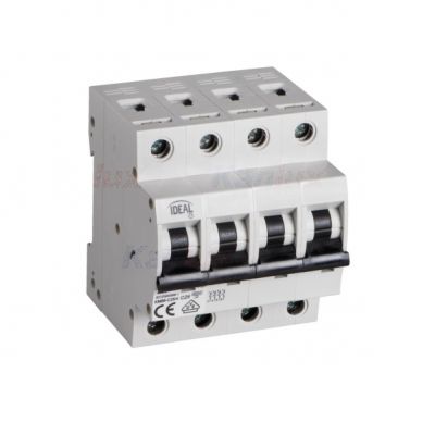 Wyłącznik nadprądowy 6kA 4P C25A KMB6-C25/4 32605 KANLUX (32605)