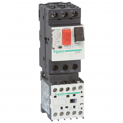Rozrusznik DOL TeSys GV2-ME 2,5-4 A 24 V DC GV2ME08K1BW3 SCHNEIDER (GV2ME08K1BW3)