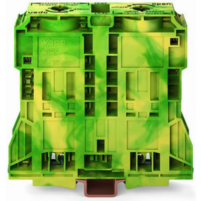 2-przewodowa złączka PE 120mm2 żółto-zielona /5szt./ WAGO (285-1187/999-950)
