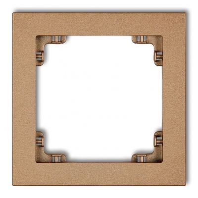 KARLIK DECO Ramka pojedyncza z tworzywa złoty metalik 8DR-1 (8DR-1)
