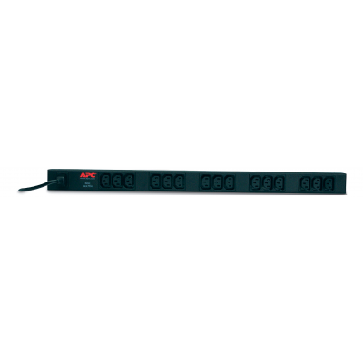 Listwa PDU Urządzenia RACK PDU do szafy rack 230V 10A 0U z wyjściami 15 x C13 AP9568 SCHNEIDER (AP9568)