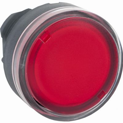 Harmony XB5 Przycisk płaski z samopowrotem żarówka BA9s czerwona plastikowa ZB5AW34 SCHNEIDER (ZB5AW34)