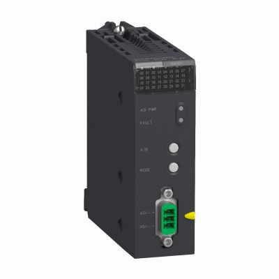Modicon X80 moduł komunikacyjny master 62 urządzenia na we/wy cyfrowych 31 urządzeń na we/wy analogowe BMXEIA0100 SCHNEIDER (BMXEIA0100)