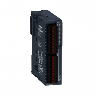 Moduł Modicon TM3 16 wyjść tranzystorowych/sink TM3DQ16UG SCHNEIDER (TM3DQ16UG)