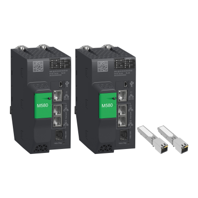Modicon M580 Zestaw: 2x BMEH584040+2x 490NAC0100 BMEH584040K SCHNEIDER (BMEH584040K)