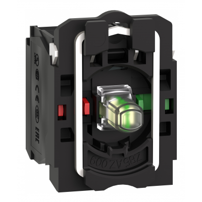 Harmony XB5 Korpus przycisku biały LED 24V 1Z+1R ZB5AW0B15 SCHNEIDER (ZB5AW0B15)