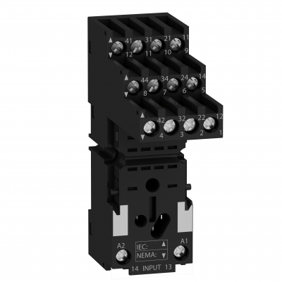 Zelio Relay Gniazdo RXZ do przekaźnika RXM4 4C/O 12A 250V RXZE2S114M SCHNEIDER (RXZE2S114M)