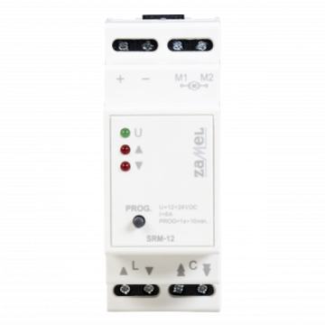 STEROWNIK ROLET UNIWERSALNY MODUŁOWY 12-24V A TYP: SRM-12 EXT10000233 ZAMEL (EXT10000233-WPL)
