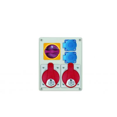 Rozdz. R-BOX 240,  2x32A/5p, 2x230V, wył. L/P PAWBOL (B.1642W)