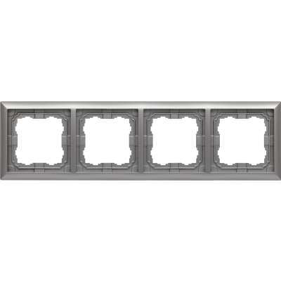 KOS 66 ; Ramka 4x ALUMINIUM (664084)