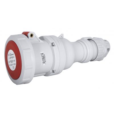 Gniazdo przenośne 63A 5P 400V czerwone TWIST GPP 63/5 IP67 921878 ELEKTROMET (921878)