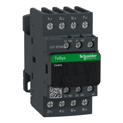 Stycznik mocy TeSys D AC1 40A 4P 1Z 1R cewka 220VAC zaciski skrzynkowe LC1DT40M7 SCHNEIDER (LC1DT40M7)