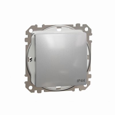 Sedna Design & Elements łącznik pojedynczy IP44 srebrne aluminium SDD213101 SCHNEIDER (SDD213101)
