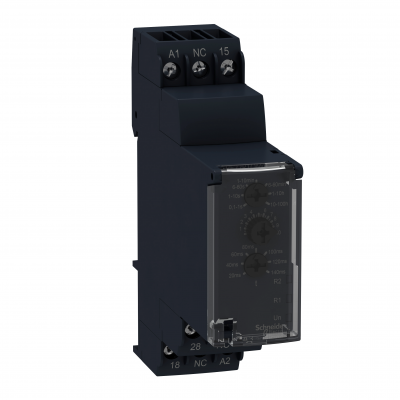 Zelio Time Przekaźnik czasowy gwiazda trójkąt 0.1s/100h 230V AC/440V AC 1C/O RE22R1QMQ SCHNEIDER (RE22R1QMQ)