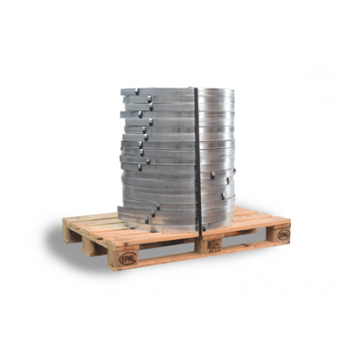 BEDNARKA OCYNKOWANA 30X4 KR. 50KG GAT.S235JR zgodnie z normą PN-EN 62561-2 (SG0000-400-0030-500-50-1)