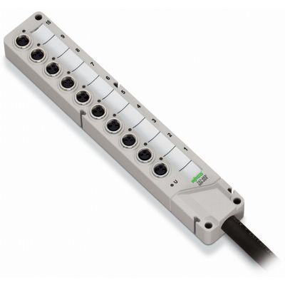 Moduły przyłączeniowe M8 6-tor. 3-bieg. 757-463/000-010 757-463/000-010 WAGO (757-463/000-010)