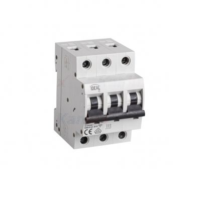  Wyłącznik nadprądowy 6kA 3P B16A KMB6-B16/3 IDEAL KANLUX (23149)