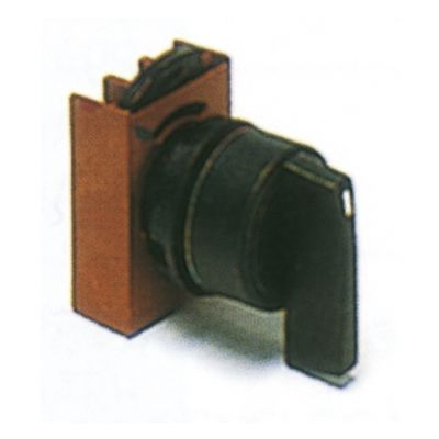 P9XSVI0N  - łącznik pokrętny, okrągły, z ramką mont. czarny, 2 położenia stabilne (185371)