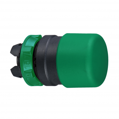 Harmony XB5 Przycisk grzybek fi30 zielona z samopowrotem plastikowa ZB5AC34 SCHNEIDER (ZB5AC34)