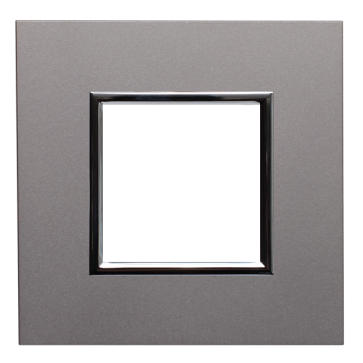 DANTE ; Ramka 1x  ALUMINIUM (4542281)